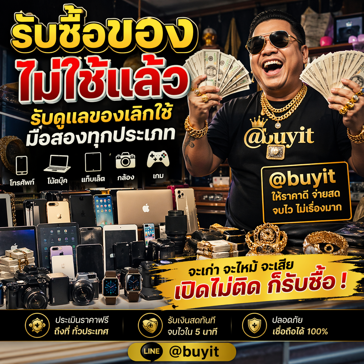 อินโฟกราฟิกวิธีการเตรียมตัวขายสินค้ามือสอง